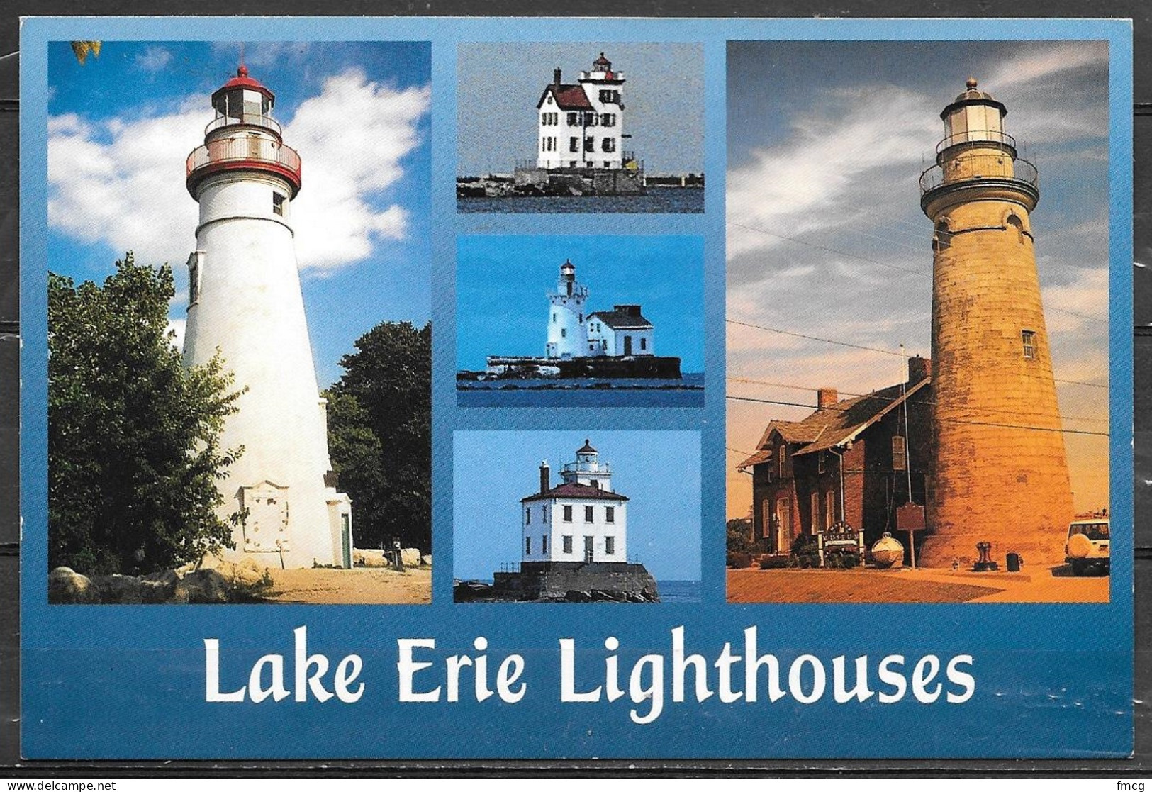 Ohio, Lake Erie Lighthouses, Multiview, Unused - Other & Unclassified