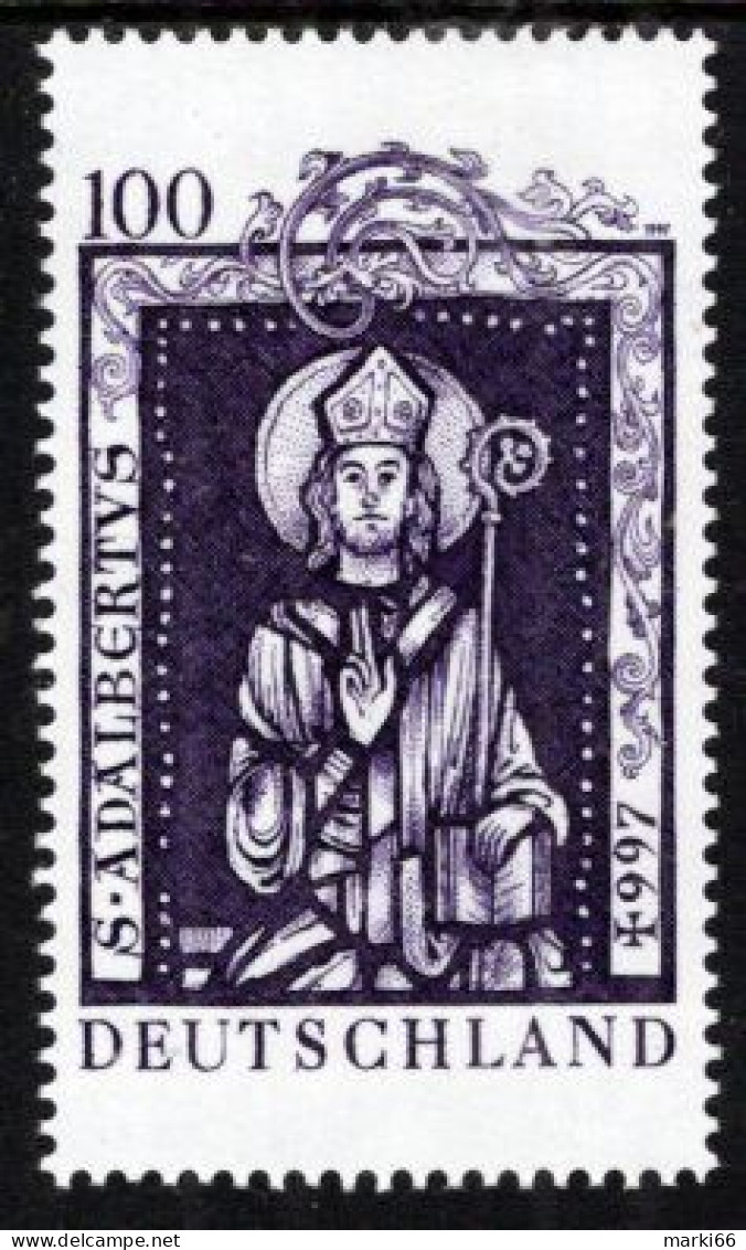 Germany - 1997 - St. Adalbert - Mint Stamp - Ongebruikt