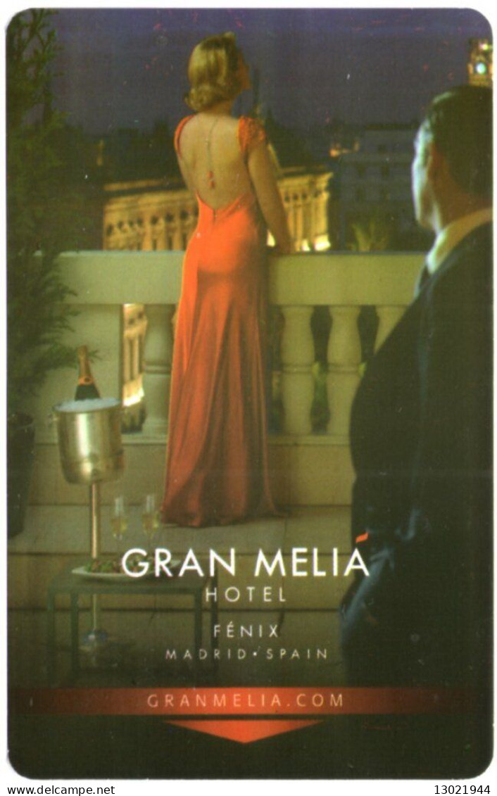 SPAGNA  KEY HOTEL   Gran Meliá Fénix - Hotel Keycards
