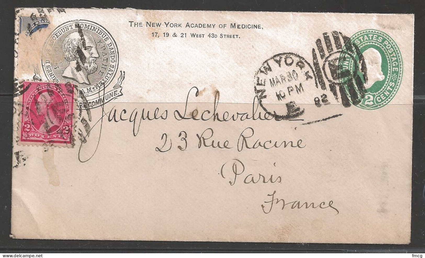 1934 3 Cents Washington, Great Neck, NY (Dec 11) To Germany - Brieven En Documenten