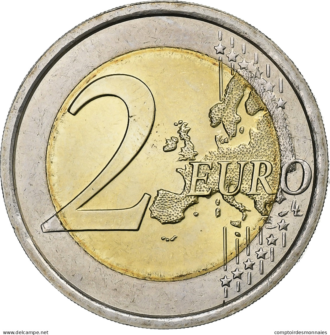 Italie, 2 Euro, 2013, Rome, Bimétallique, SPL - Italien