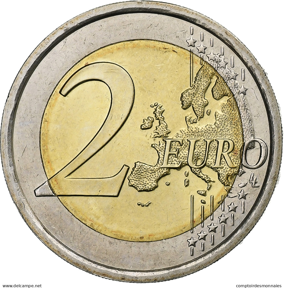 Italie, 2 Euro, 2013, Rome, Bimétallique, SPL - Italie