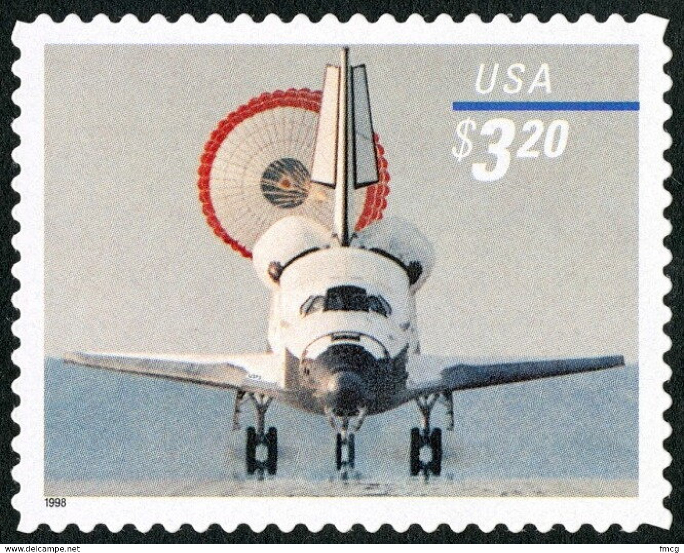 1998 $3.20 Priority Mail, Shuttle Landing, Mint Never Hinged  - Neufs