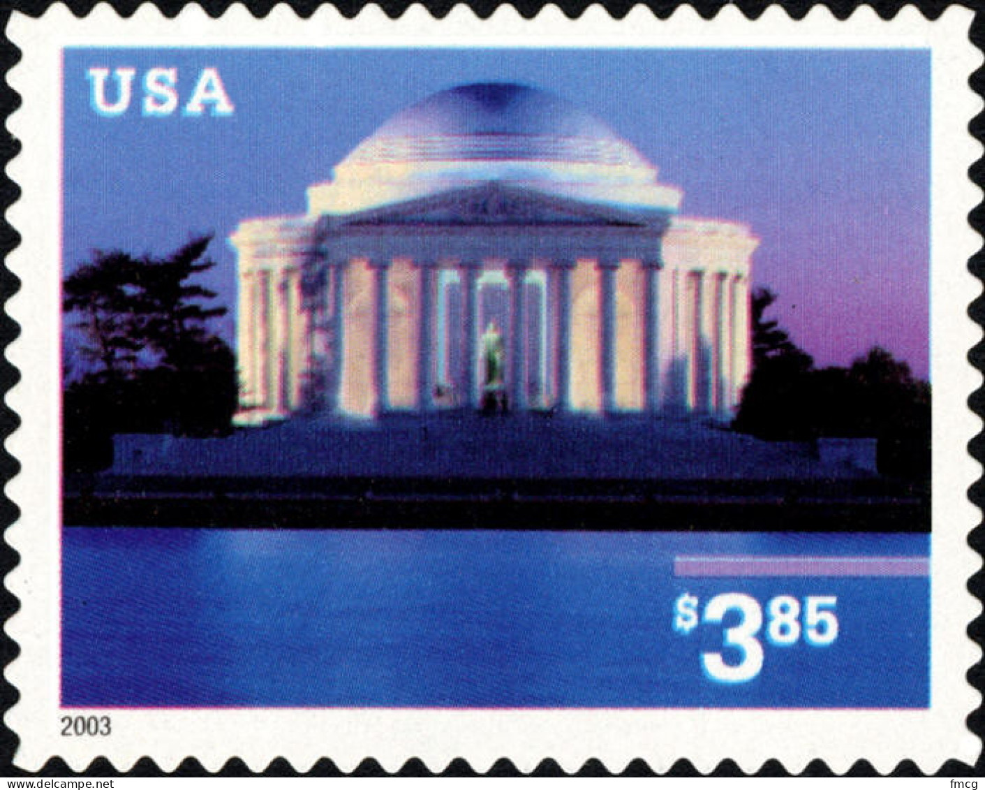 2003 $3.85 Priority Mail Stamp, Mint Never Hinged  - Ongebruikt