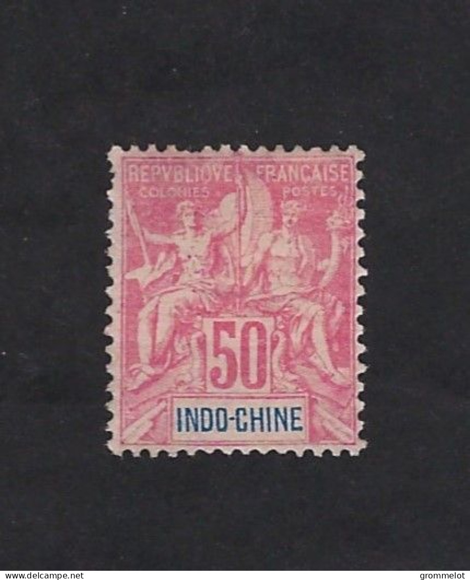 Indo-Chine N° 13 Neuf Trace De Charnière, 1 Dent Courte Très Frais, Cote 55€ - Used Stamps