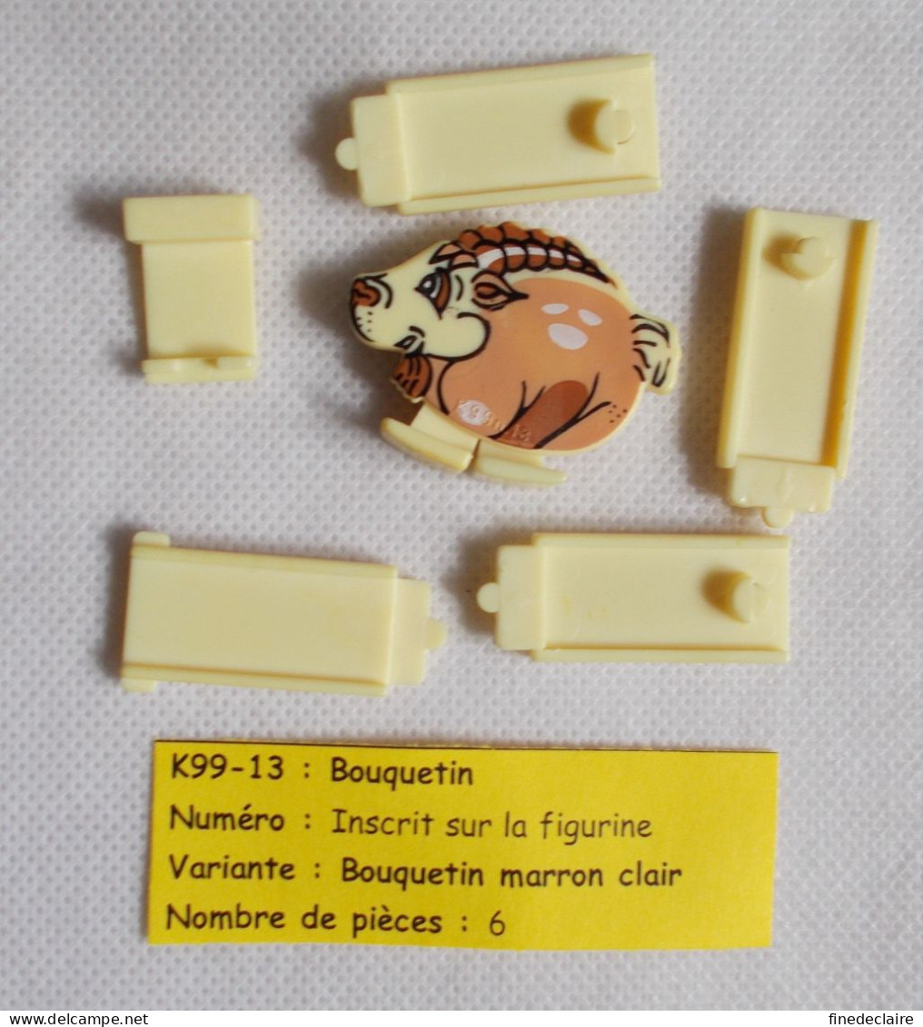 Kinder - Animaux Sur Tobogan - Bouquetin - K99 13 - Sans BPZ - Steckfiguren