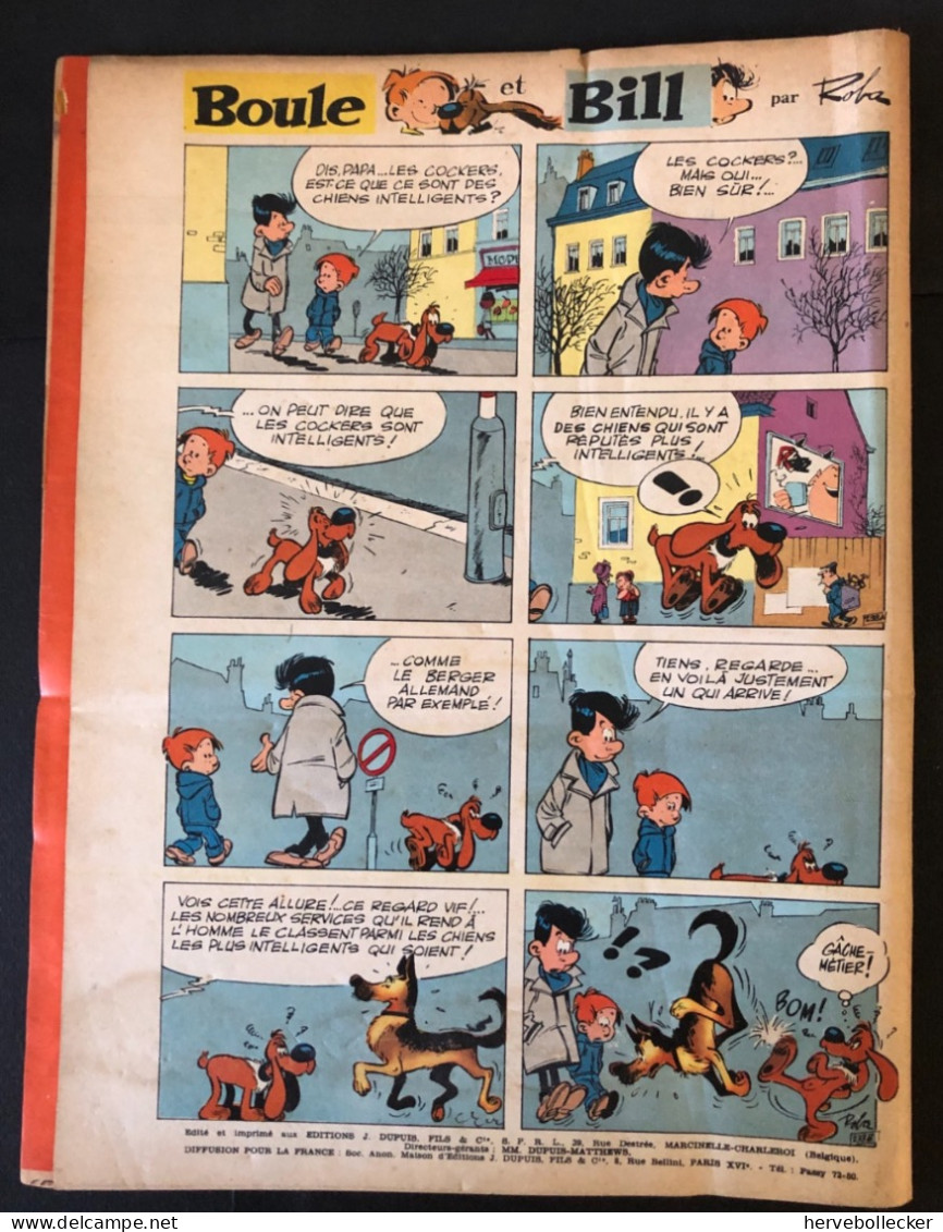 Spirou Hebdomadaire N° 1401 -1965 - Spirou Magazine