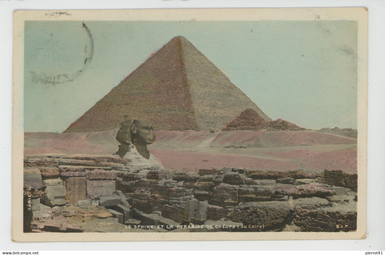 AFRIQUE - EGYPTE - CAIRO - Le Sphinx Et La Pyramide De CHÉOPS Au Caire - Cairo