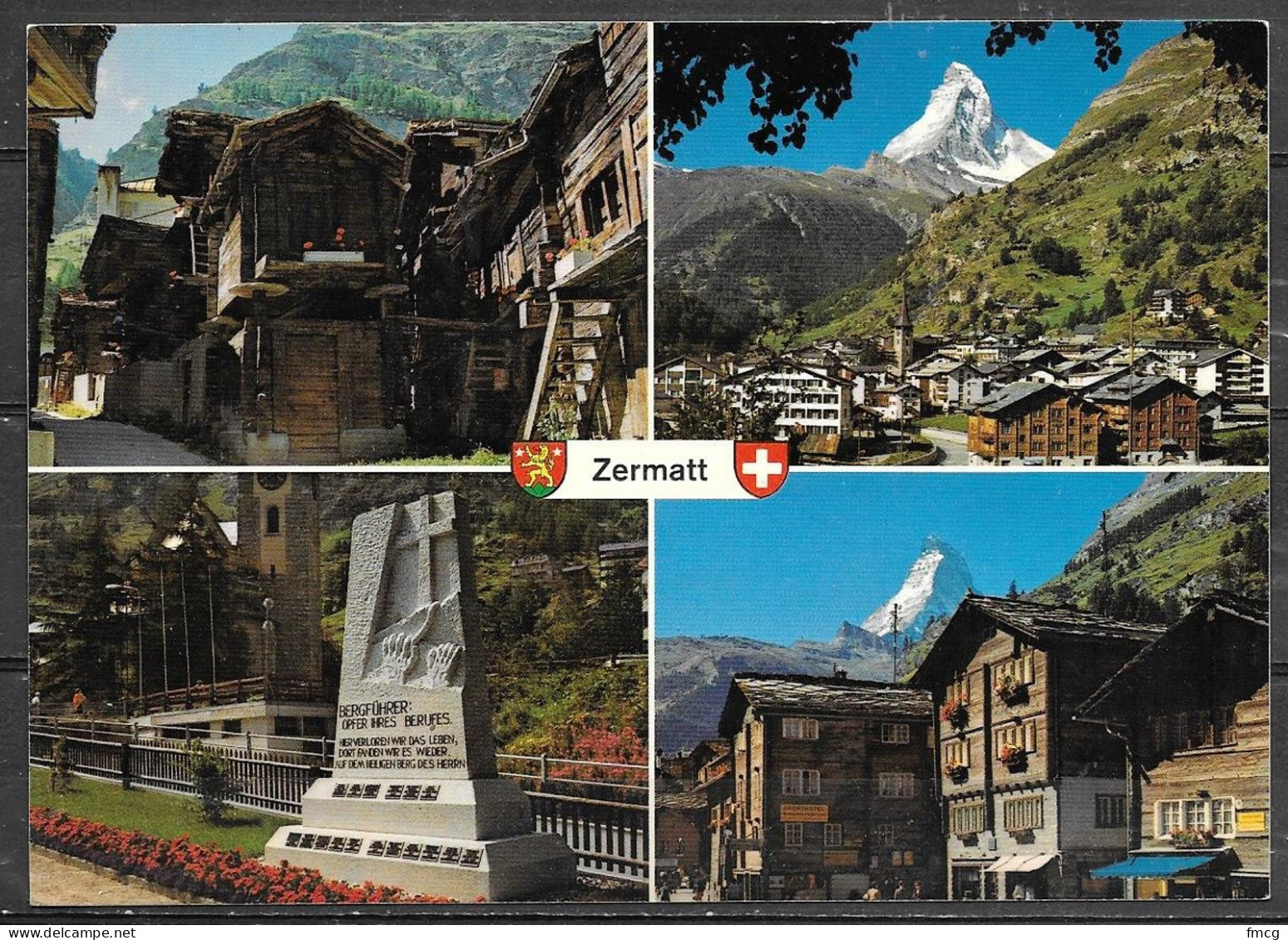 Switzerland, Zermatt, Valias, Multiview, Unused - Zermatt