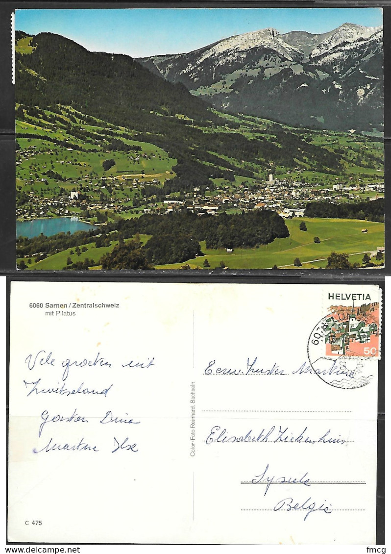 Switzerland, Sarnen, Mt. Pilatus, Mailed - Sarnen