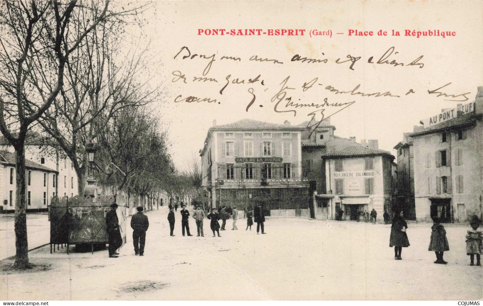30 - PONT SAINT ESPRIT _S28730_ Place De La République - Pont-Saint-Esprit