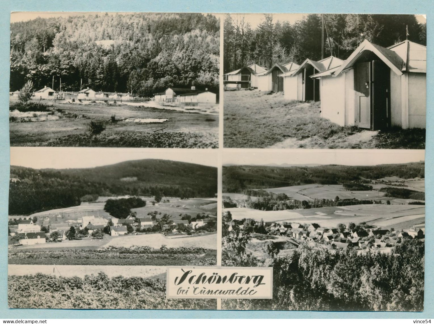 Schönberg Bei Cunewalde - Schönberg Kreis Löbau -  Ferienlager Kraftverkehr - Cunewalde