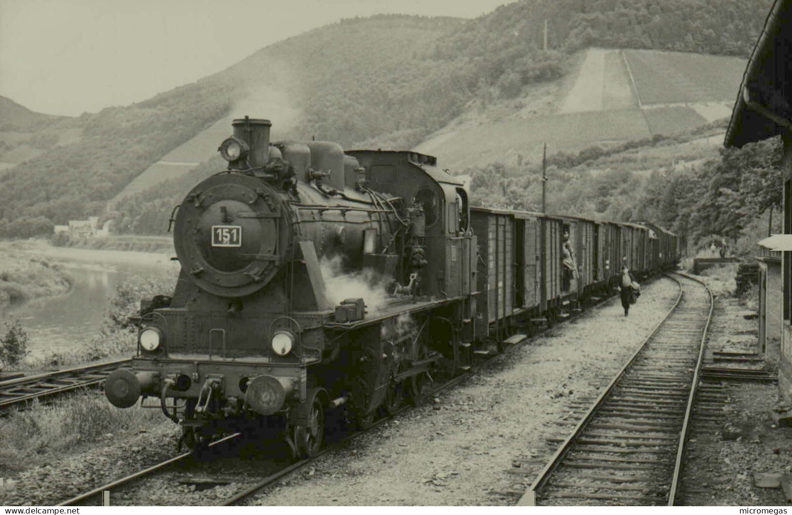 Locomotive 151 - Cliché Jacques H. Renaud - Trains