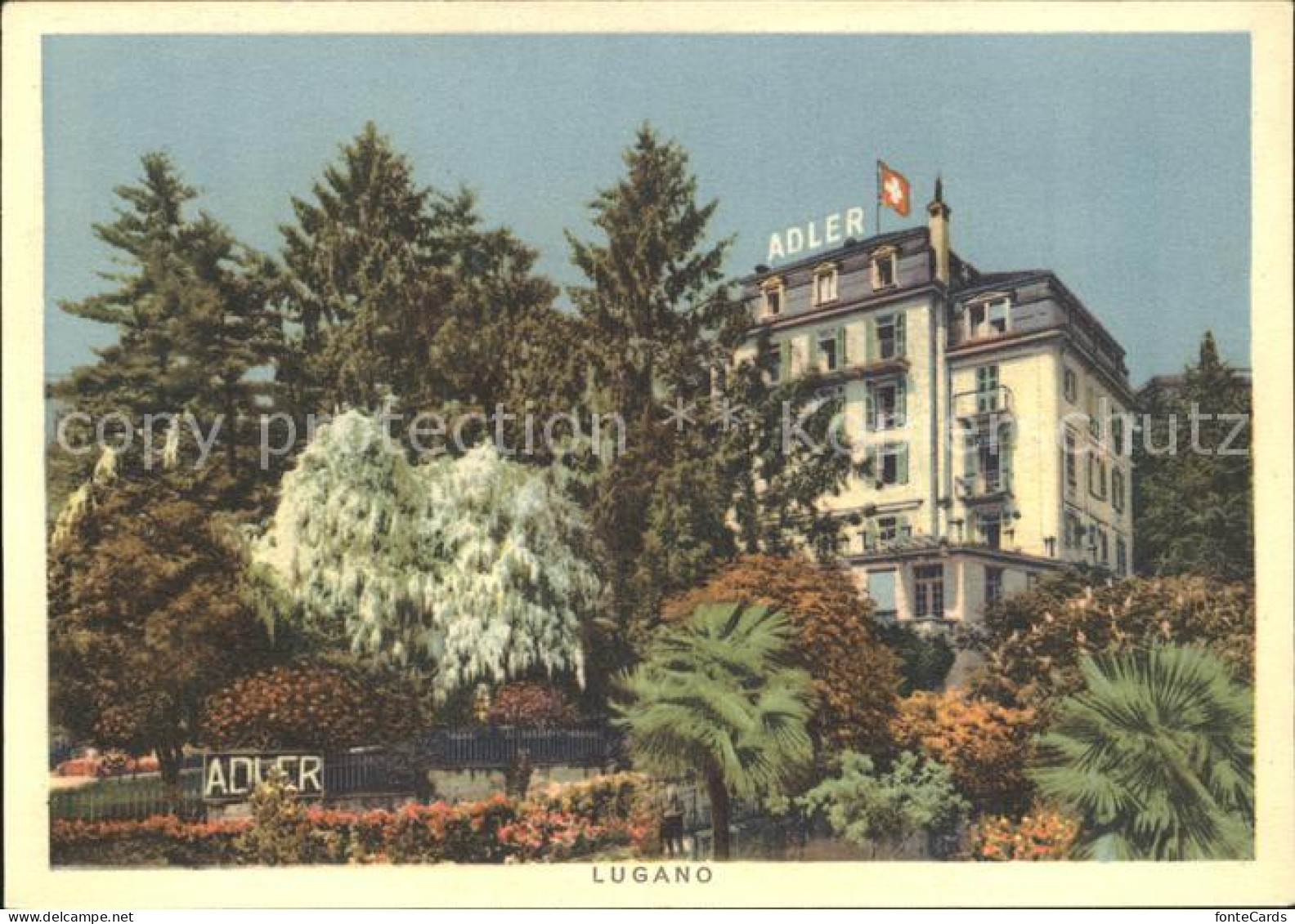 11652859 Lugano TI Adler Hotel Und Erica Schweizerhof Lugano TI - Other & Unclassified