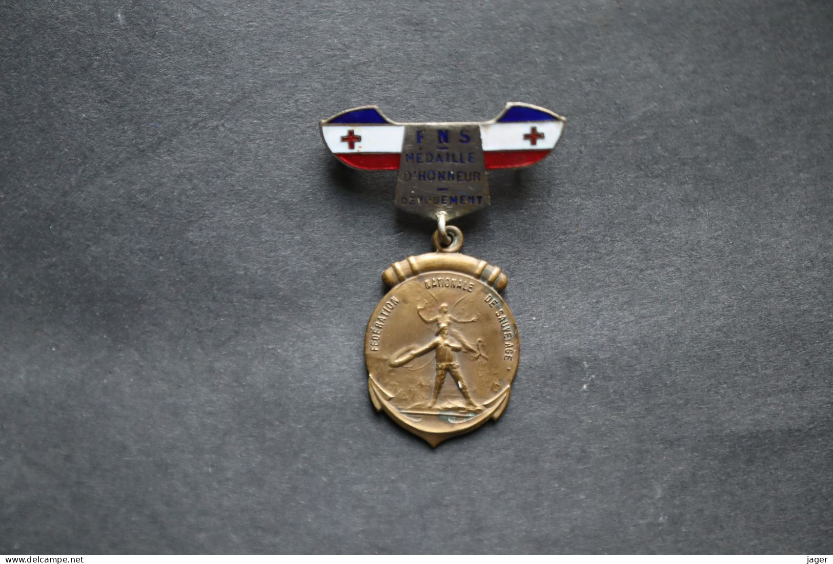 Médaille Fédération Nationale De Sauvetage Médaille D'honneur - France