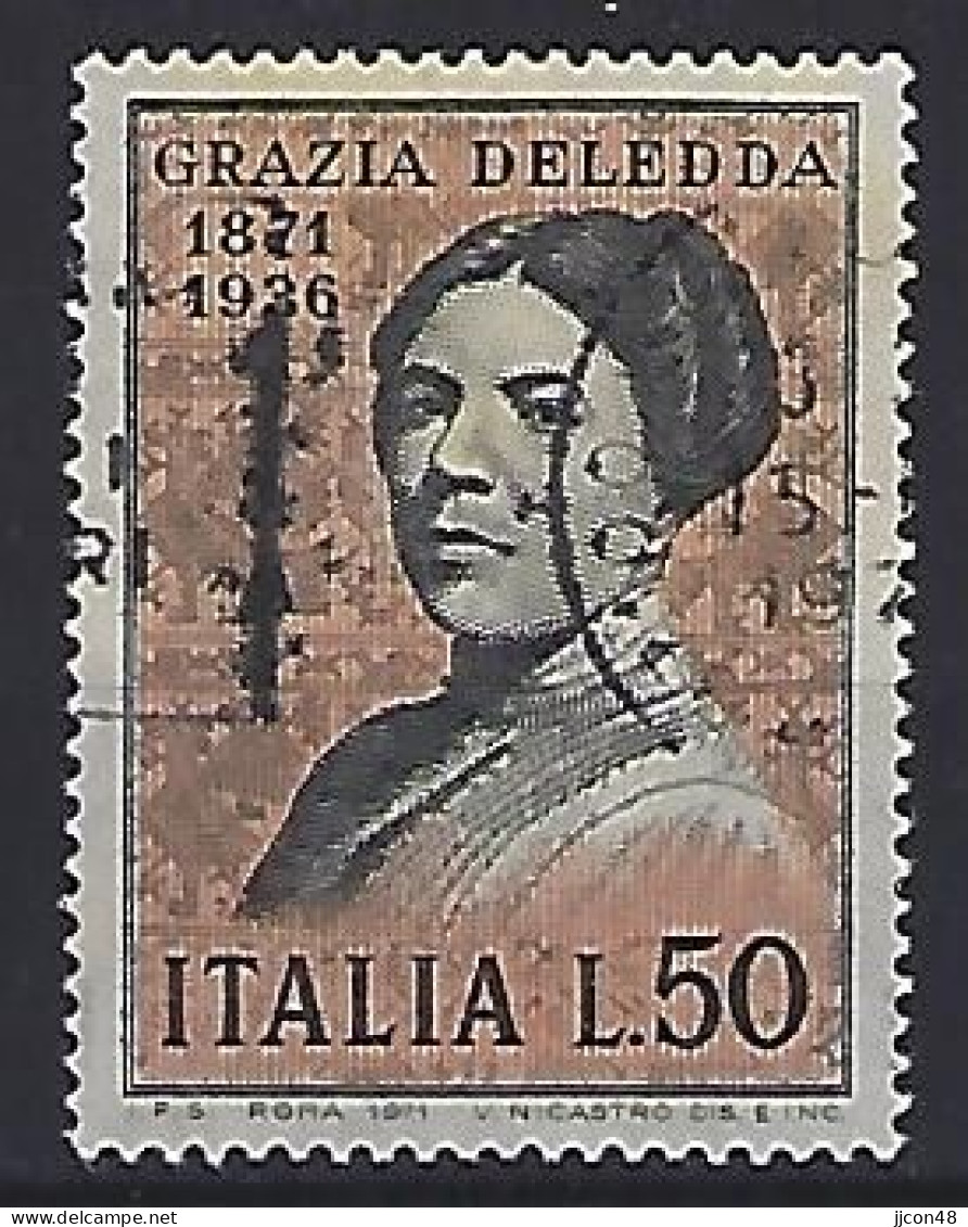 Italy 1971  Grazia Deledda  (o) Mi.1346 - 1971-80: Usados