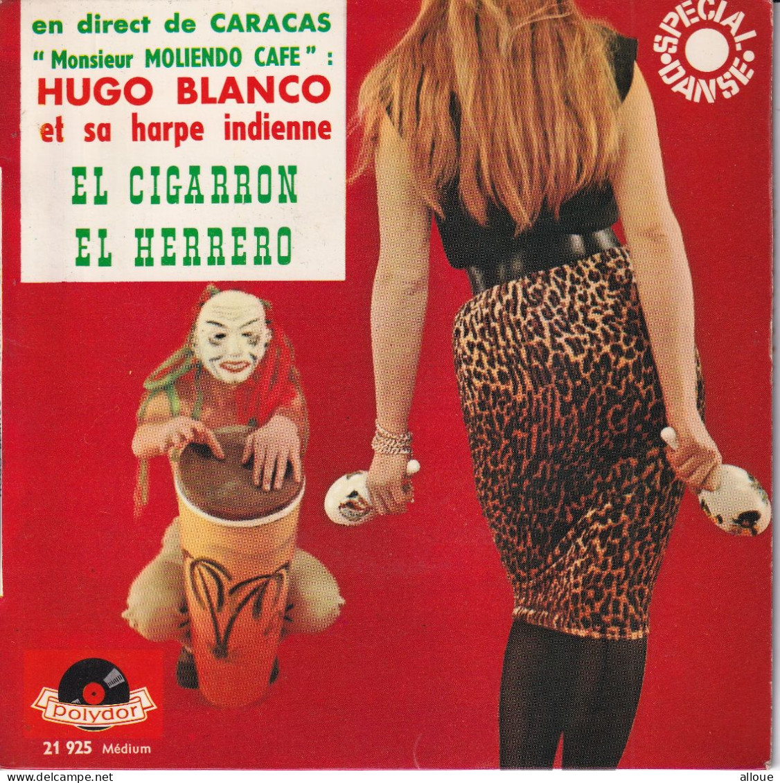 HUGO BLANCO ET SA HARPE INDIENNE - FR EP - EL CIGARRON + 3 - Musiche Del Mondo