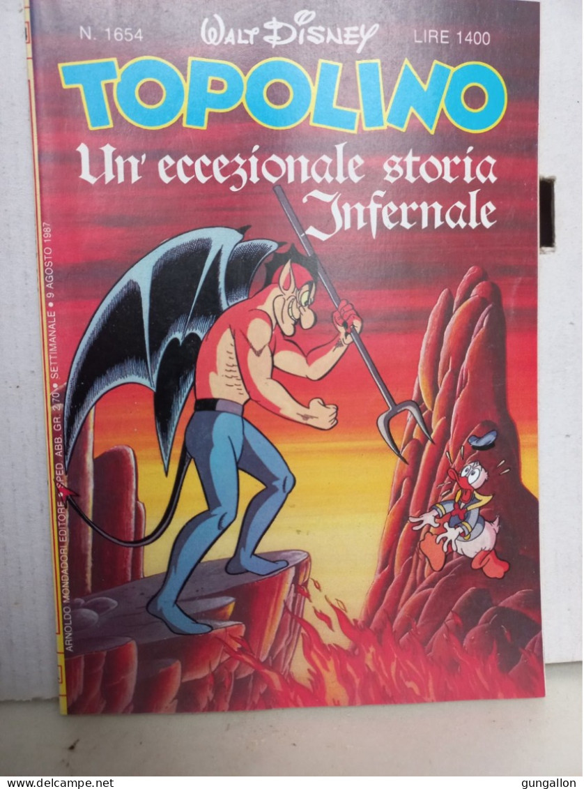 Topolino (Mondadori 1987) N. 1654 - Disney