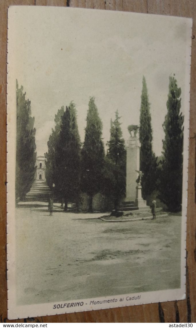 SOLFERINO, Monumento Al Caduti  ............... BE2-19008 - Autres & Non Classés