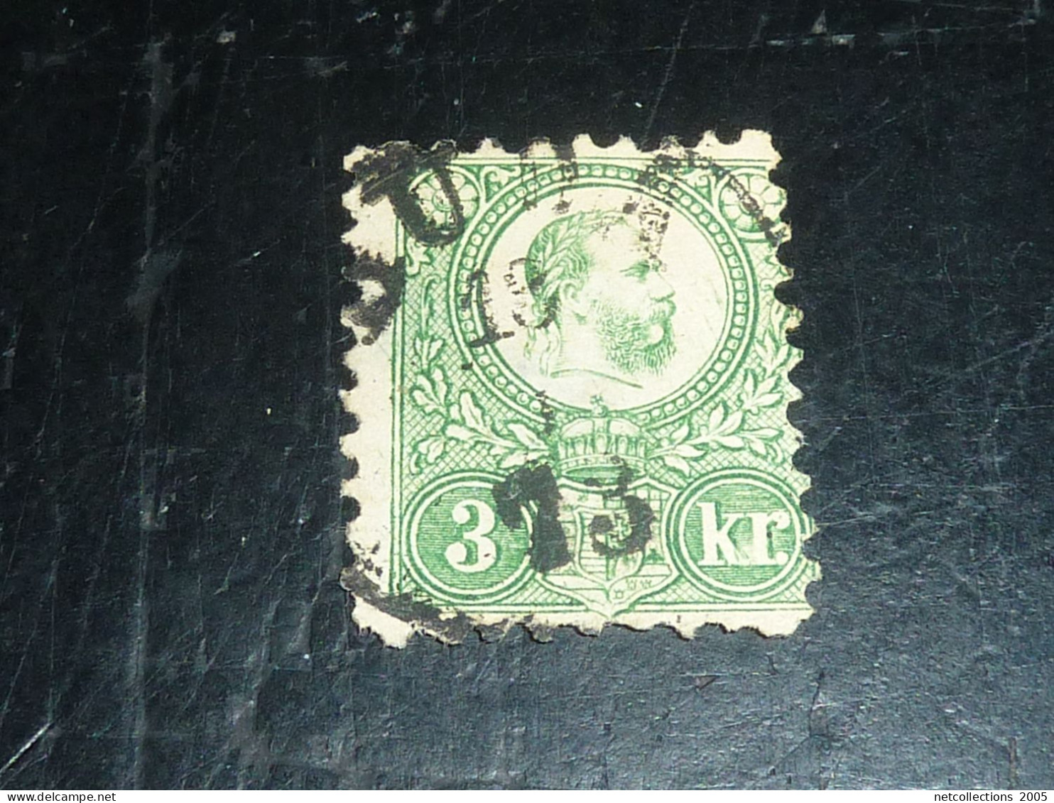 HONGRIE 1871 N°8 - Dent.9 1/2 - Oblitéré (C.V) - Used Stamps