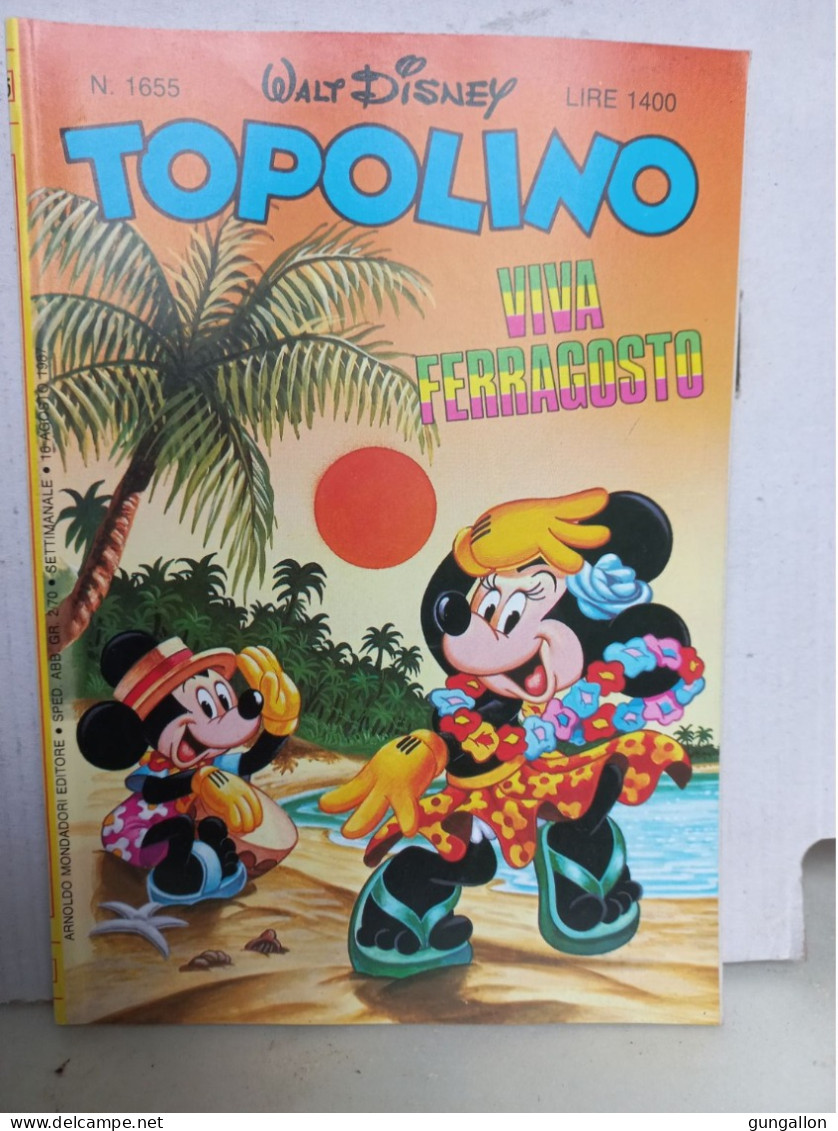 Topolino (Mondadori 1987) N. 1655 - Disney