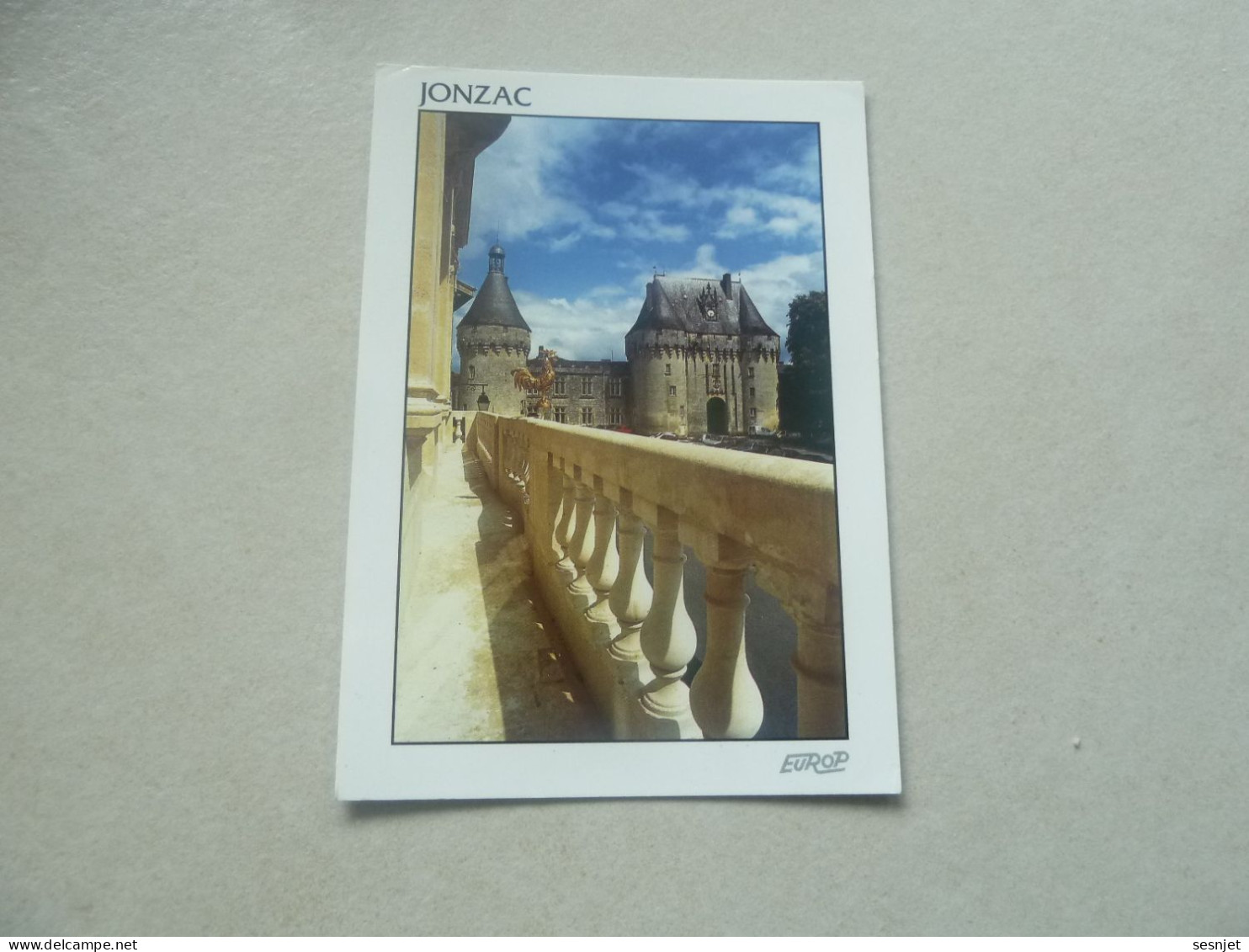 Jonzac - La Façade Du Château Du XVème Siècle - Yt 2874 Adhésif  7 - Editions Europ Pierron - Année 1994 - - Kastelen