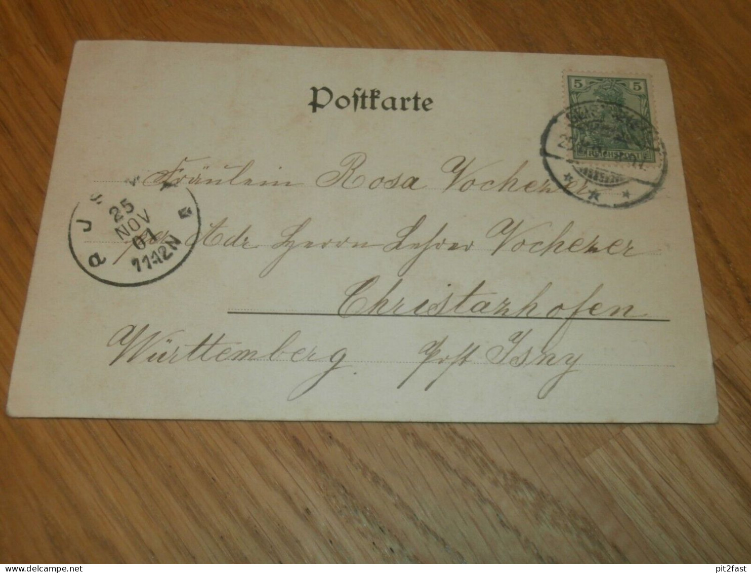 AK Loreley Nach Christazhofen , 1901 , Alte Ansichtskarte , Postkarte !!! - St. Goar