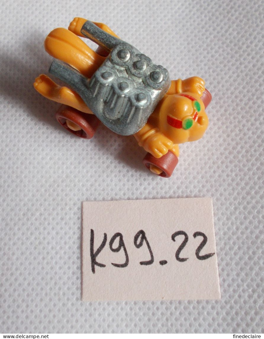 Kinder - Dragster Castor - K99 22 - Sans BPZ - Mountables
