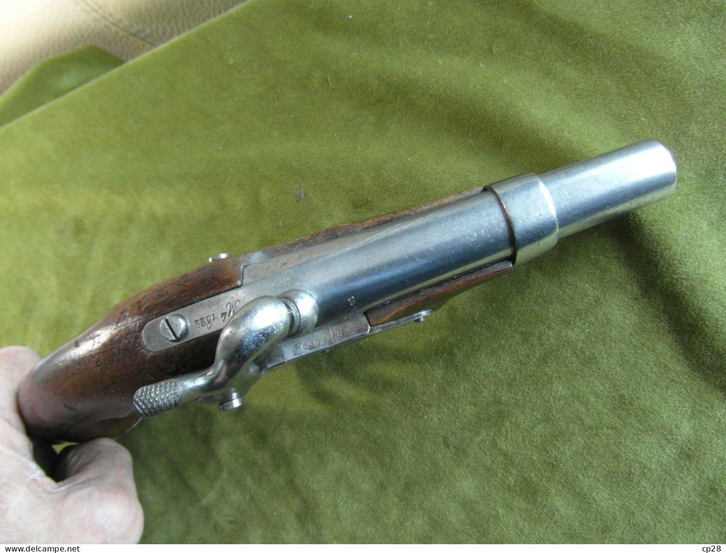 Bon pistolet de gendarmerie modèle 1822 T de ma manufacture Rle de Maubeuge