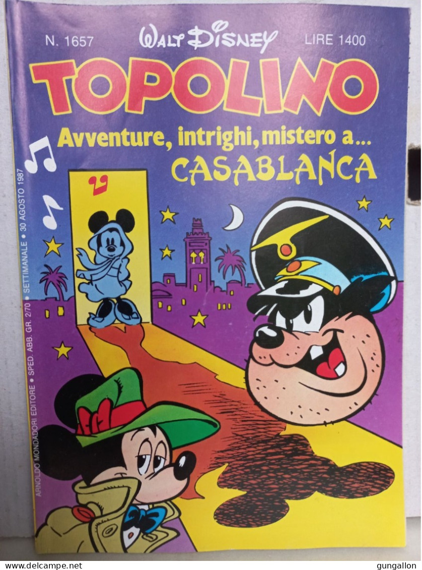 Topolino (Mondadori 1987) N. 1657 - Disney