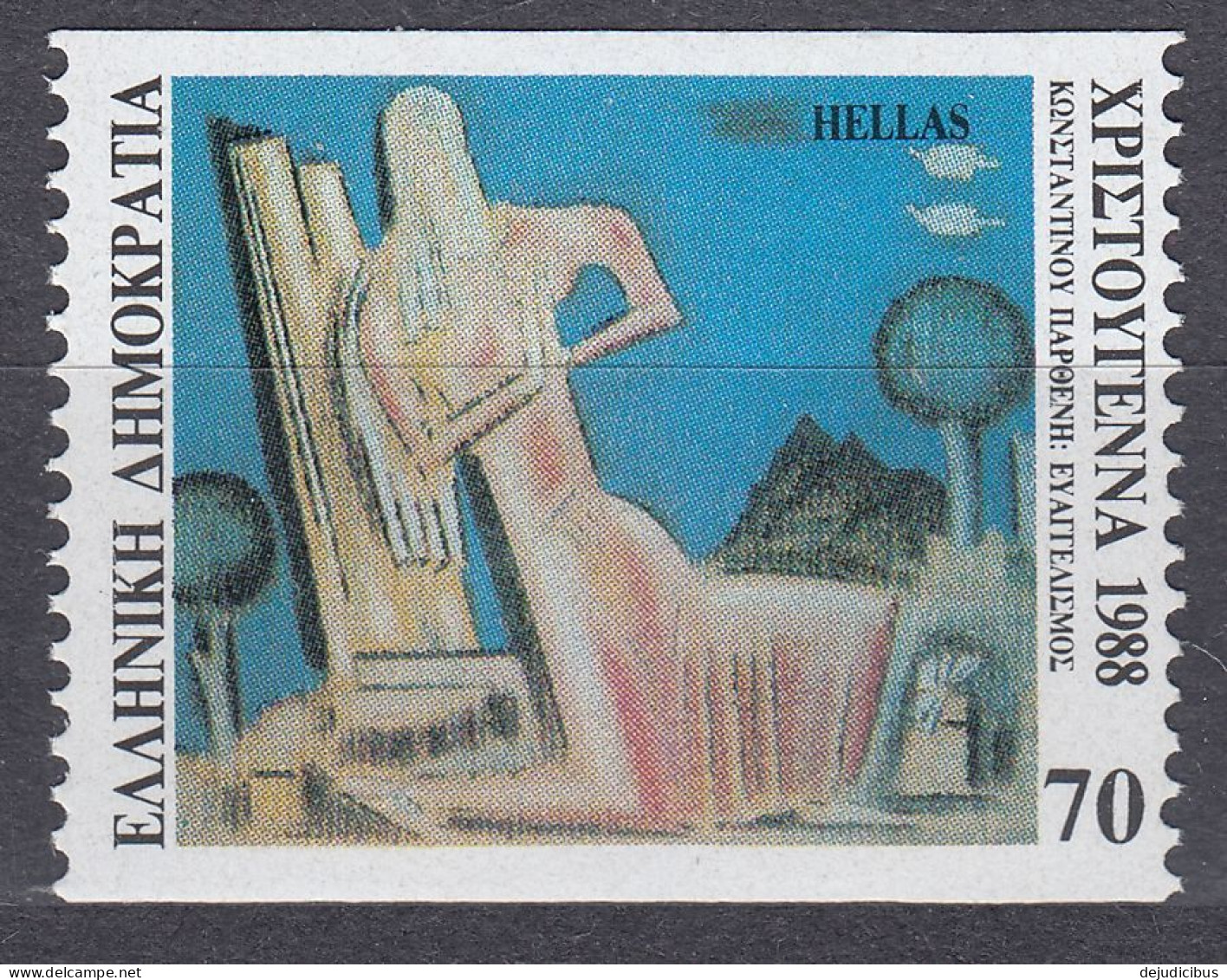 GRECIA - HELLAS - 1988 - Yvert 1698B Nuovo MNH. - Neufs