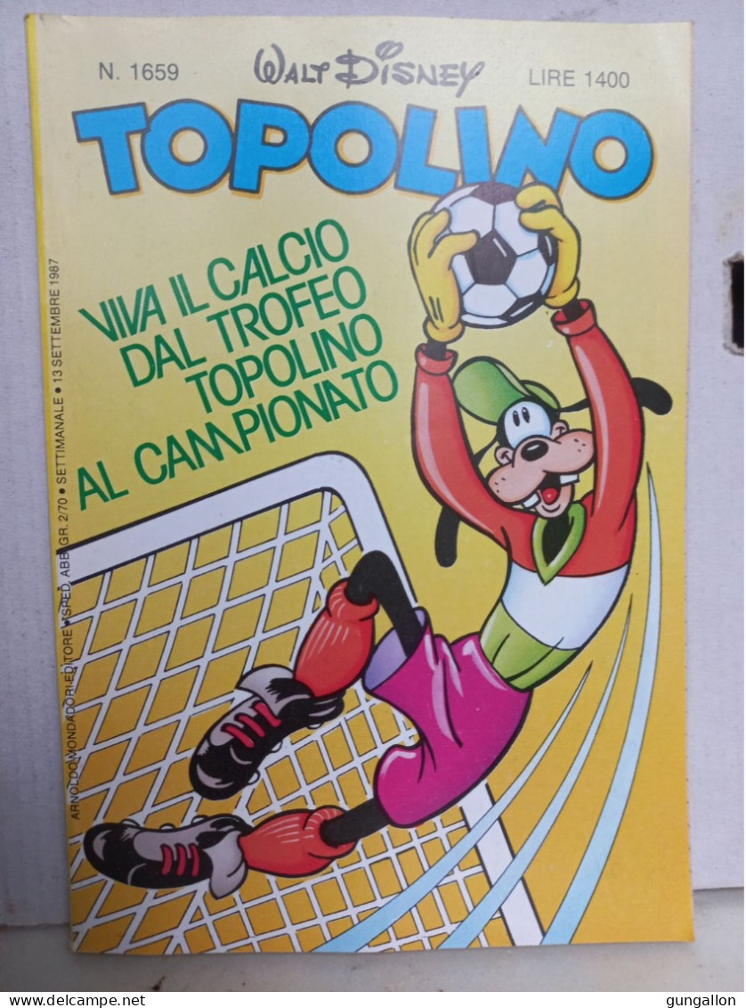 Topolino (Mondadori 1987) N. 1659 - Disney