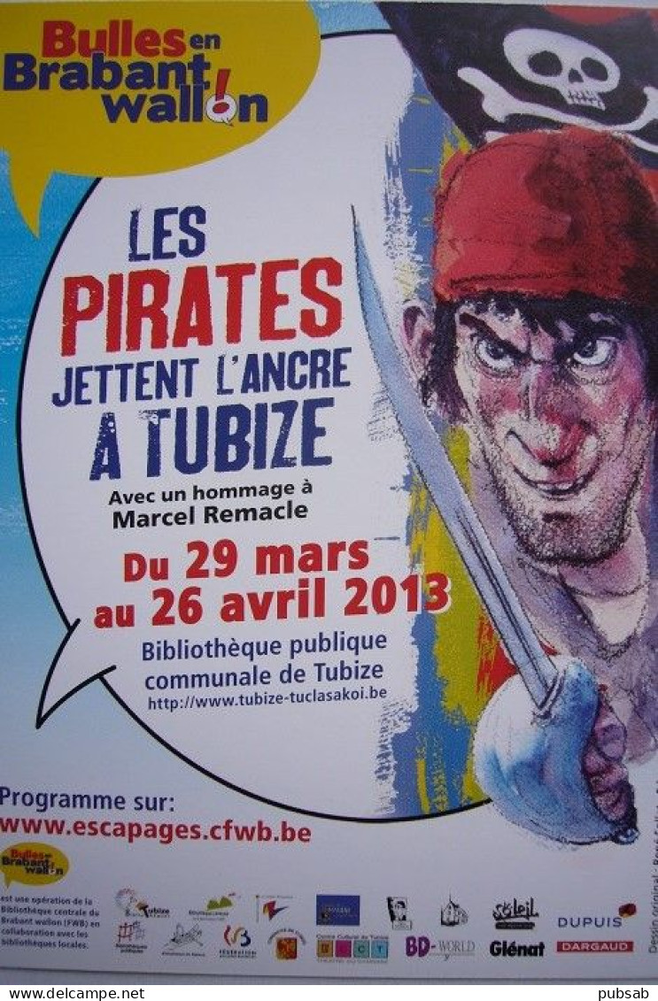BD / Bulles En Brabant Wallon / Les Pirates Jettent L'ancre à Tubize - Tubeke