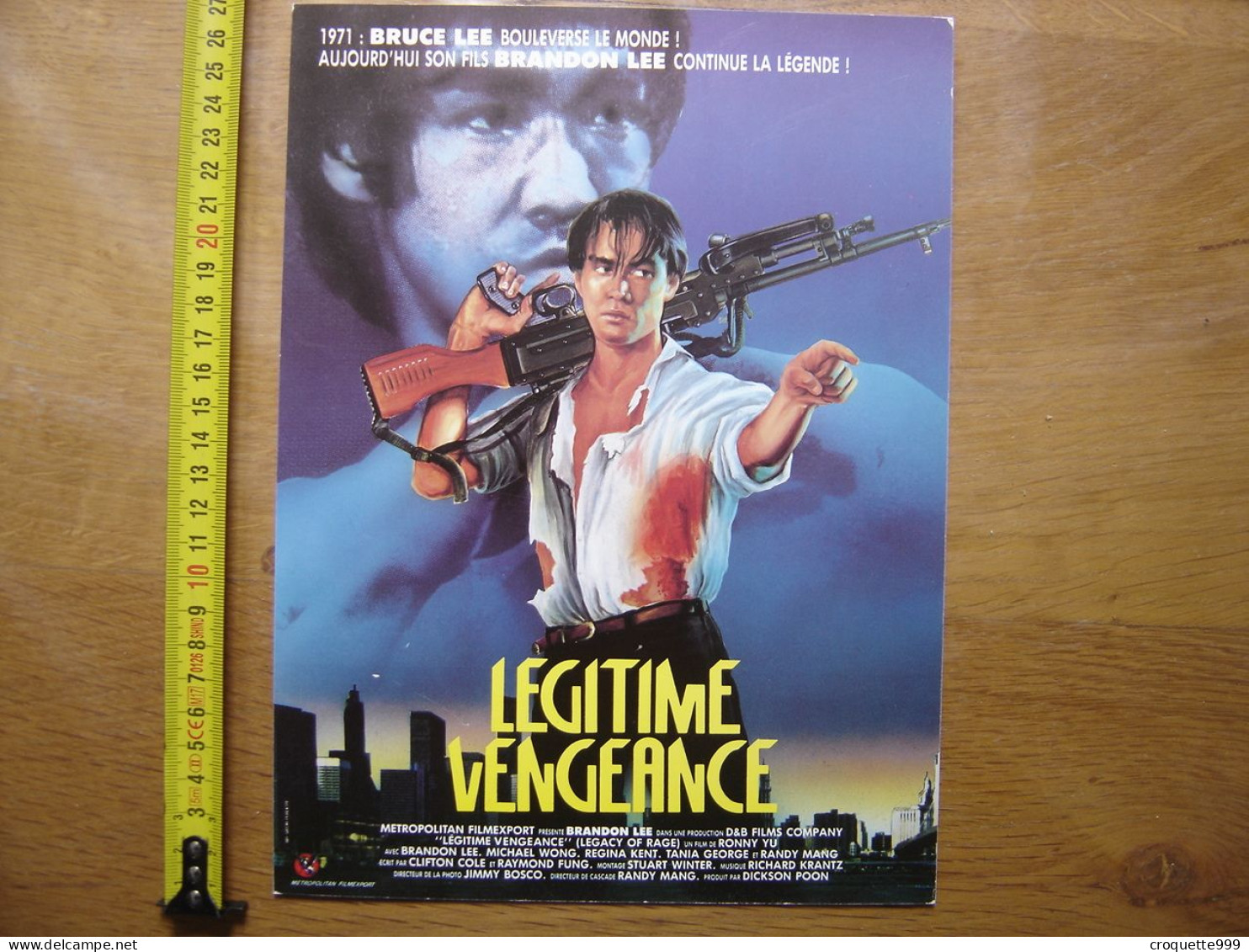 Synopsis Cinema Movie LEGITIME VENGEANCE Lee Wong Kent George Yu - Autres & Non Classés