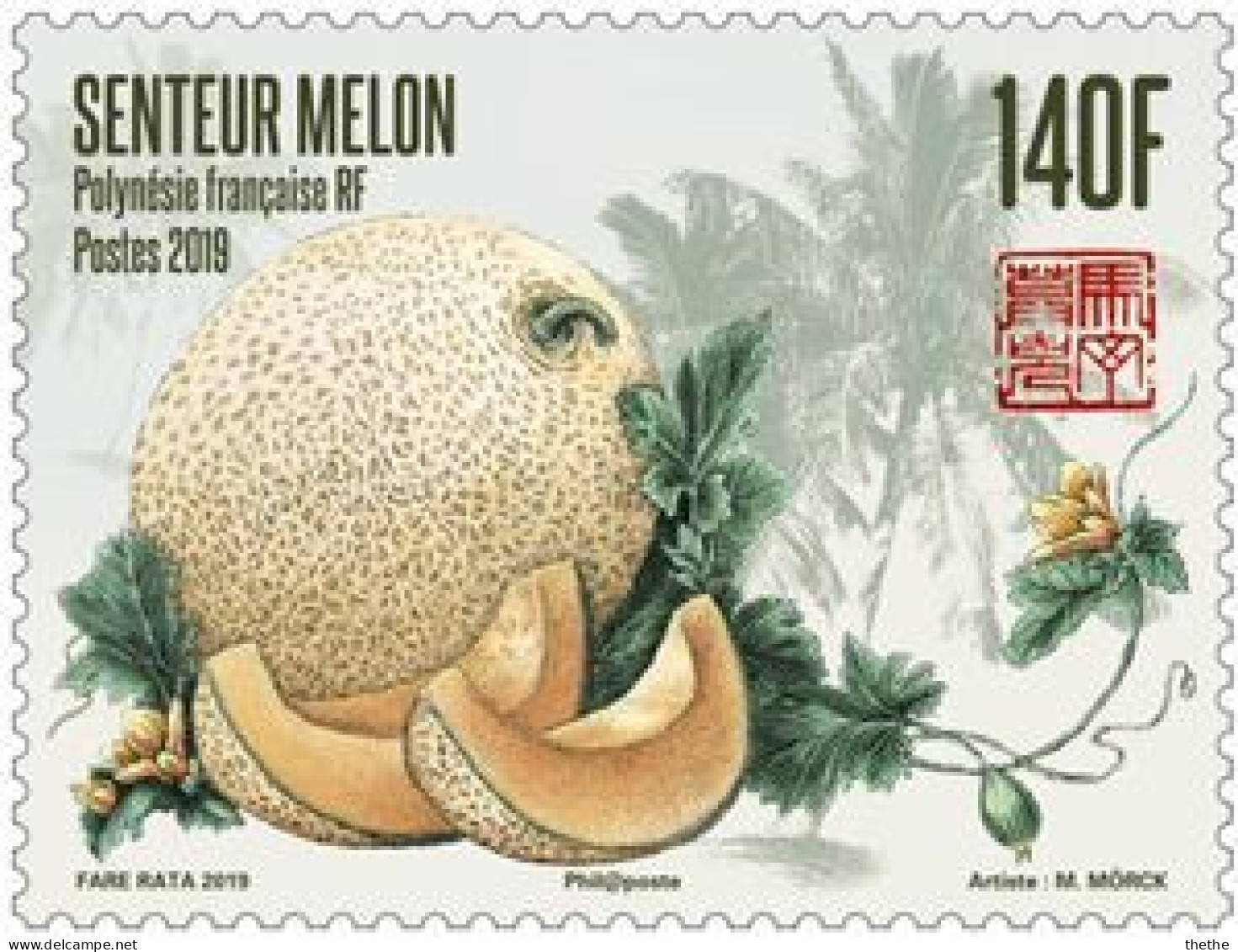 POLYNESIE - L'arôme Du Melon - Unused Stamps