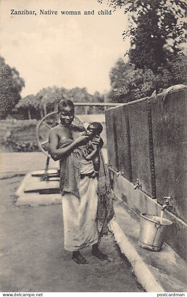 Tanzania - ZANZIBAR - Native Woman And Child - Publ. A. R. P. De Lord  - Tanzania