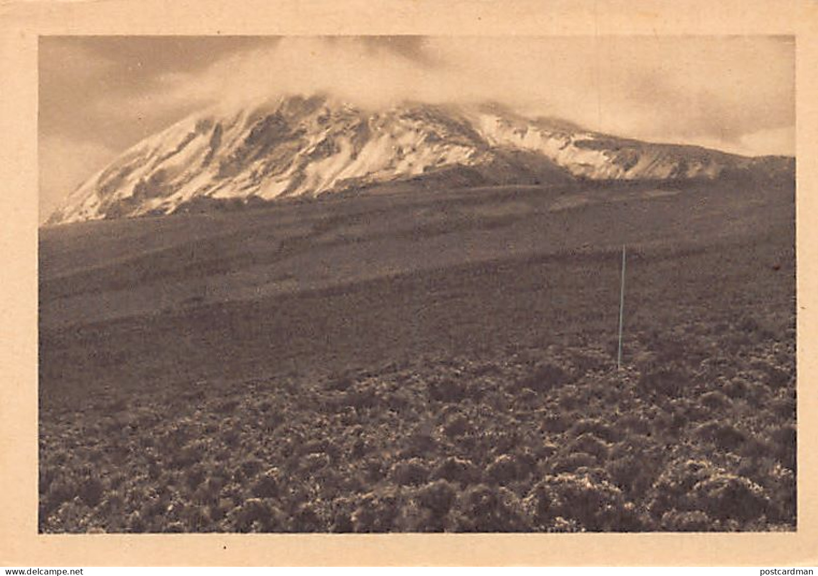 Tanzania - Mount Kilimanjaro - Publ. Winterhilfswerk Des Deutschen Volkes 1933/34  - Tanzanía