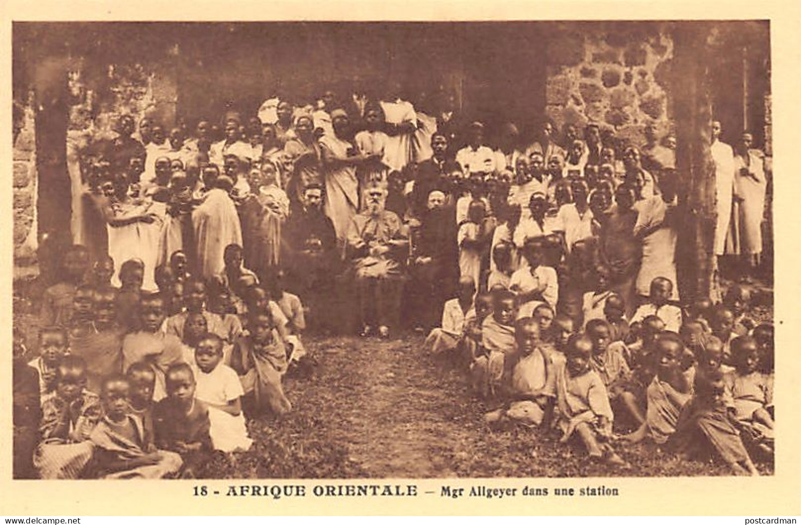 Tanzania - Emile-Auguste Allgeyer, Apostolic Vicars Of Northern Zanguebar, In A Missionary Station - Publ. Spiritus 18 - Tanzanie