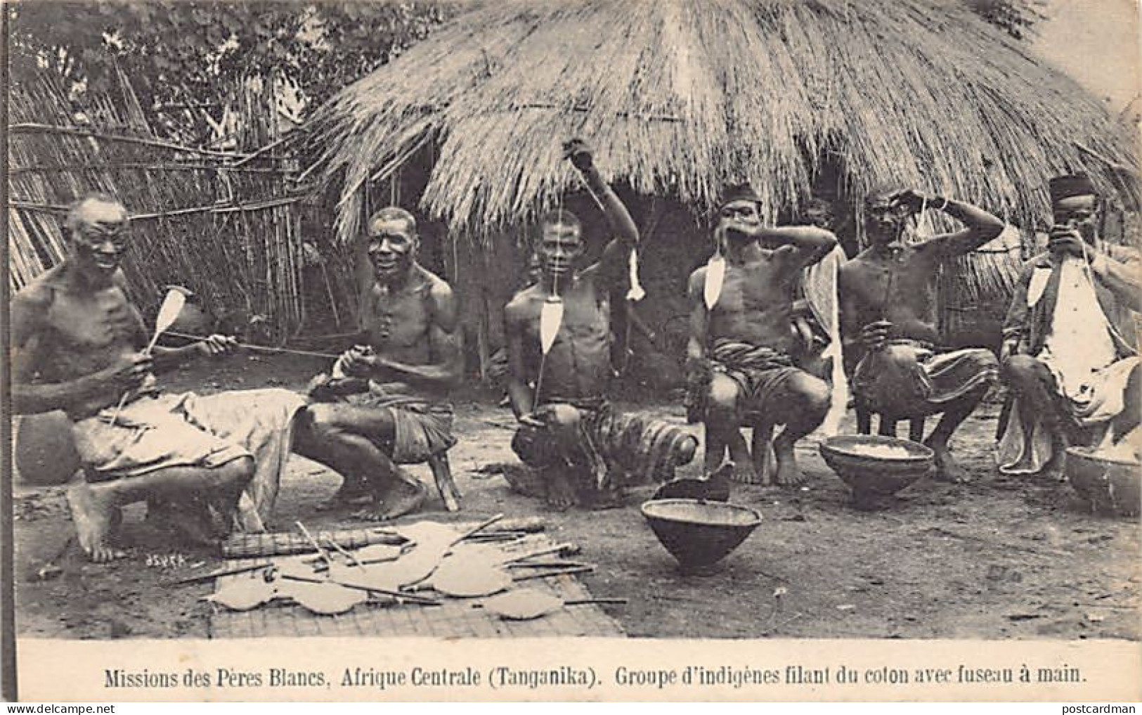Tanzania - Native Spinign Cotton - Publ. Missions Of The White Fathers  - Tansania