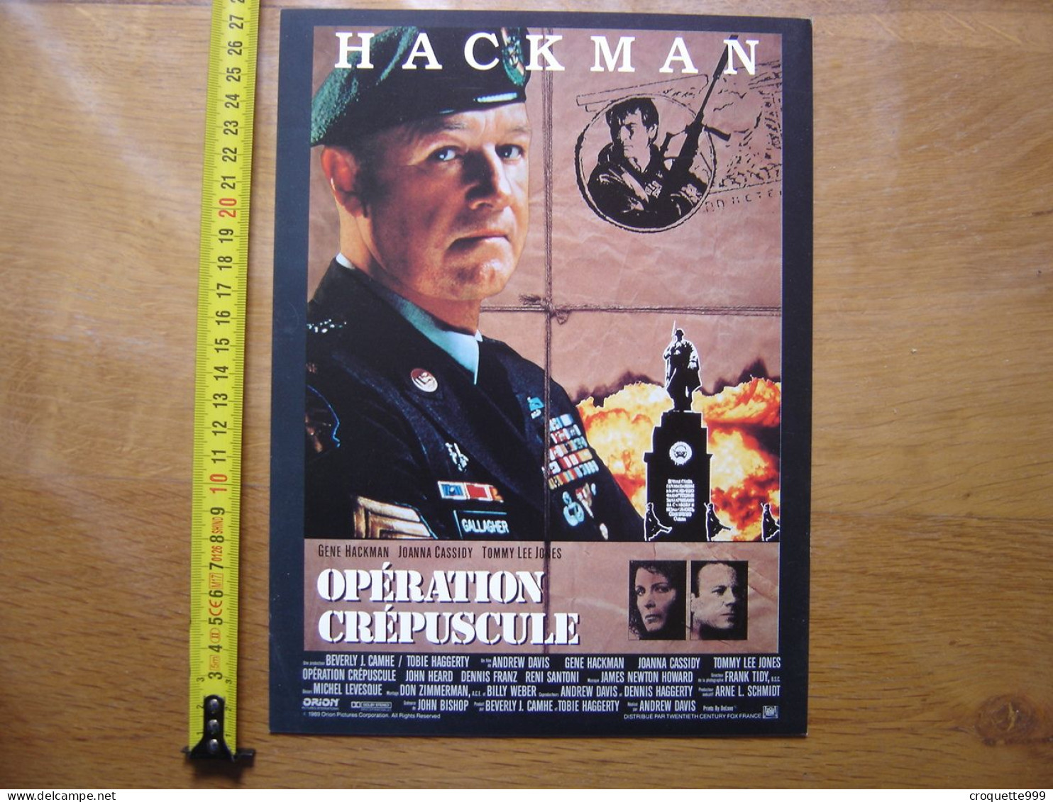 Synopsis Cinema Movie OPERATION CREPUSCULE Hackman Cassidy Lee Jones Davis - Other & Unclassified