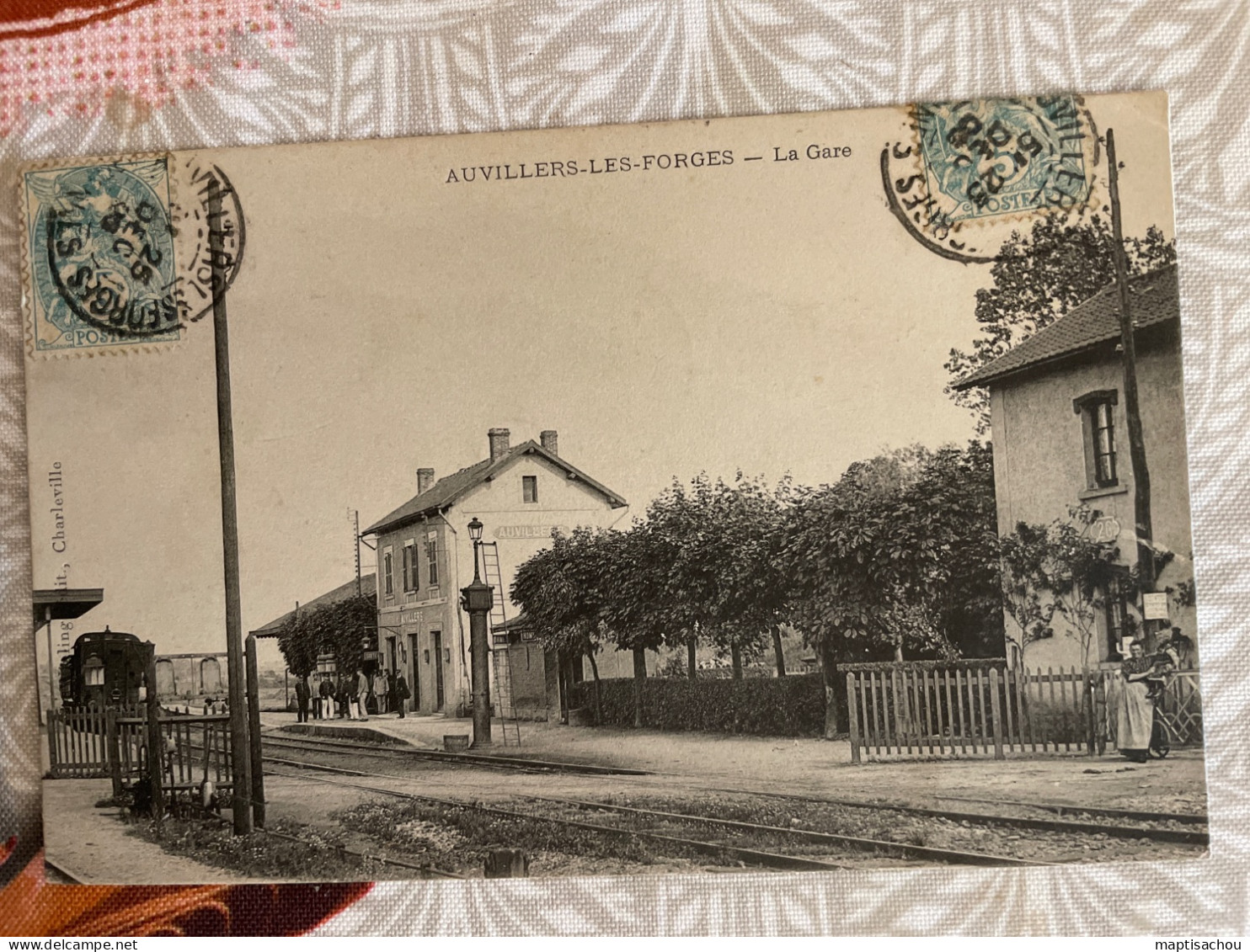 Auvillers Les Forges (Ardennes), La Gare - Other & Unclassified
