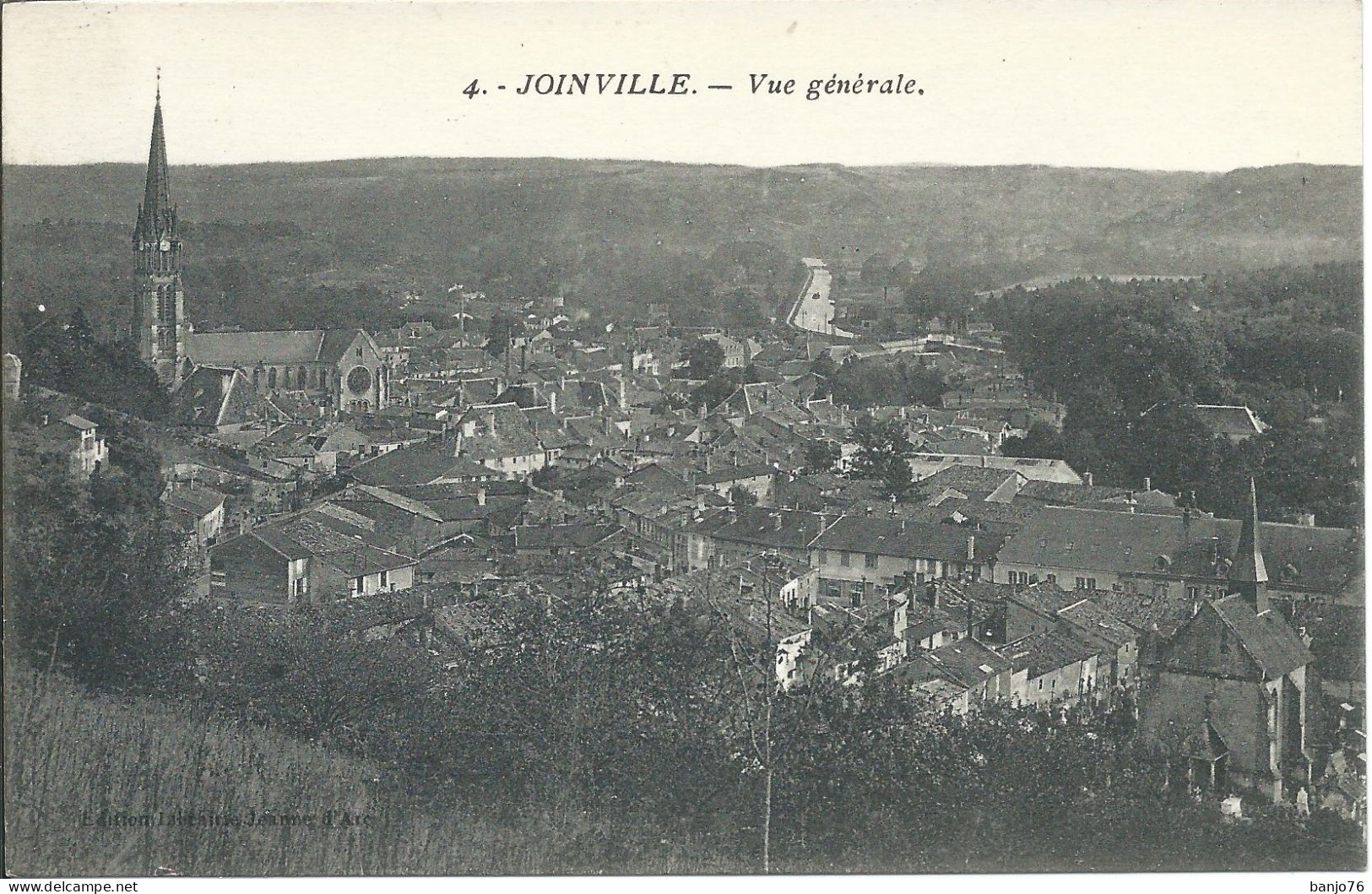 Joinville (52) - Lot 9 cartes : Monument , Vue Générale, le Vieux Château, Château du Grand Jardin