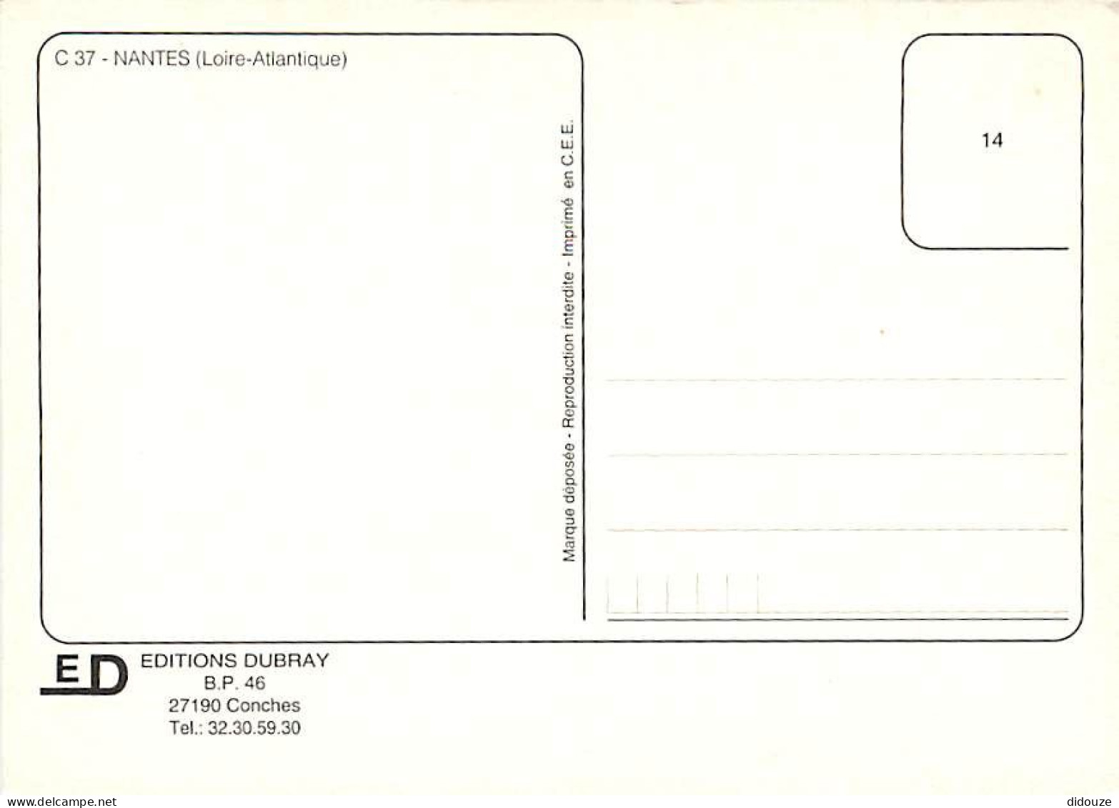 Trains - Tramways - Nantes En Tramway - Multivues - CPM - Carte Neuve - Voir Scans Recto-Verso - Strassenbahnen