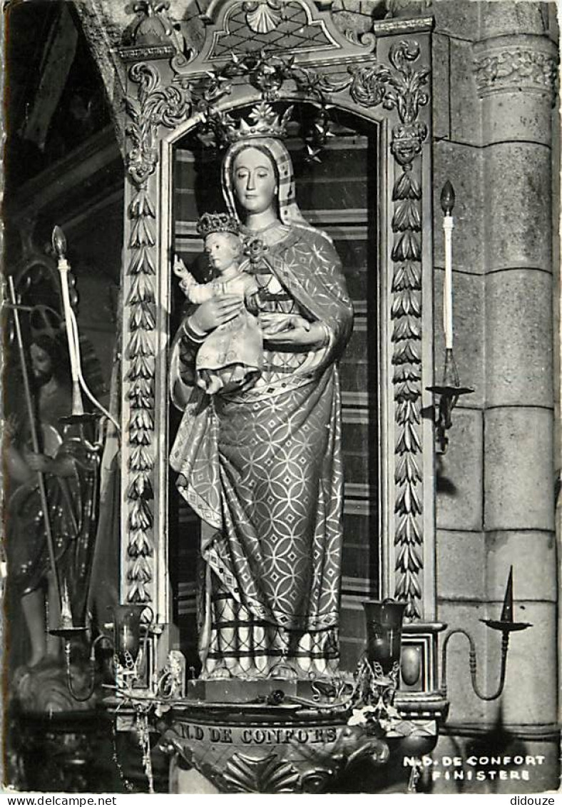 29 - Comfort - Notre-Dame De Confort - Art Religieux - Vierge à L'enfant - CPSM Grand Format - Voir Scans Recto-Verso - Confort-Meilars