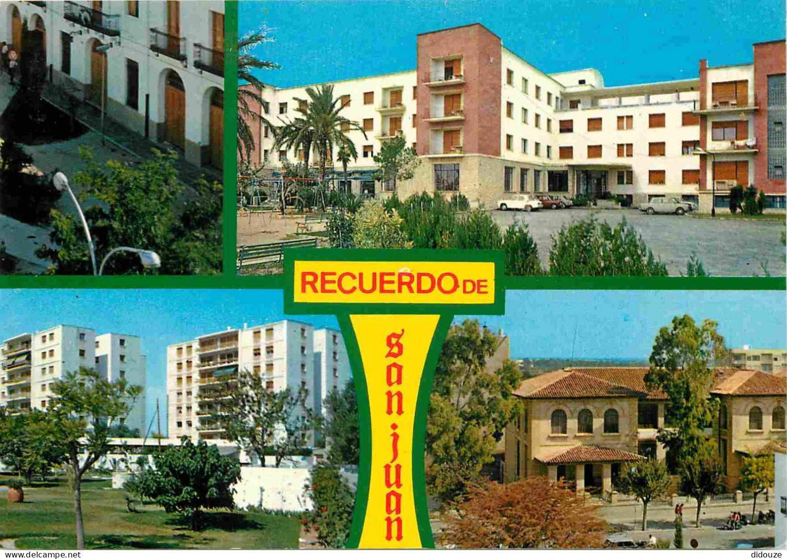 Espagne - Espana - Comunidad Valenciana - San Juan - Multivues - Immeubles - Architecture - CPM - Voir Scans Recto-Verso - Alicante