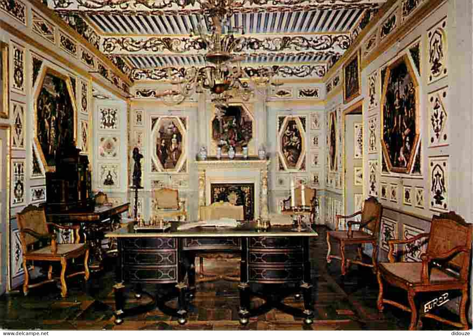 48 - Prinsuéjols - Château De La Baume - Cabinet De Travail De César De Peyre - CPM - Voir Scans Recto-Verso - Other & Unclassified