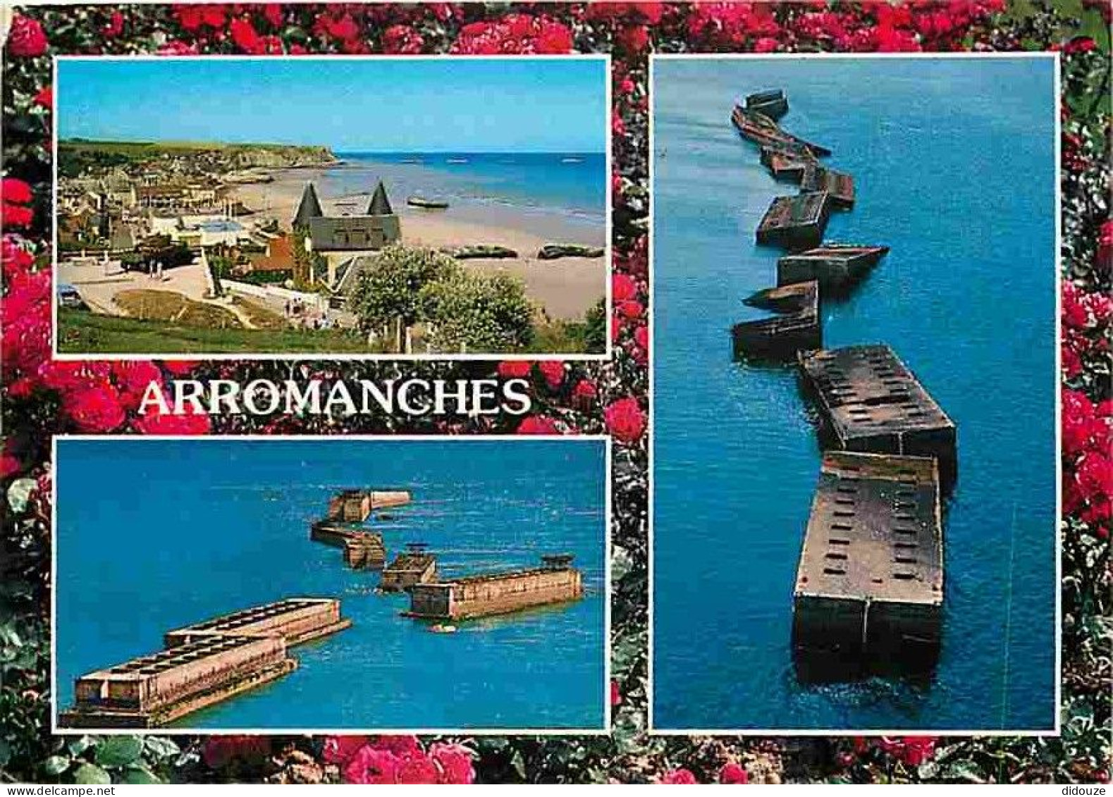 14 - Arromanches - Multivues - Les Pontons Et Vue Générale - CPM - Voir Scans Recto-Verso - Arromanches