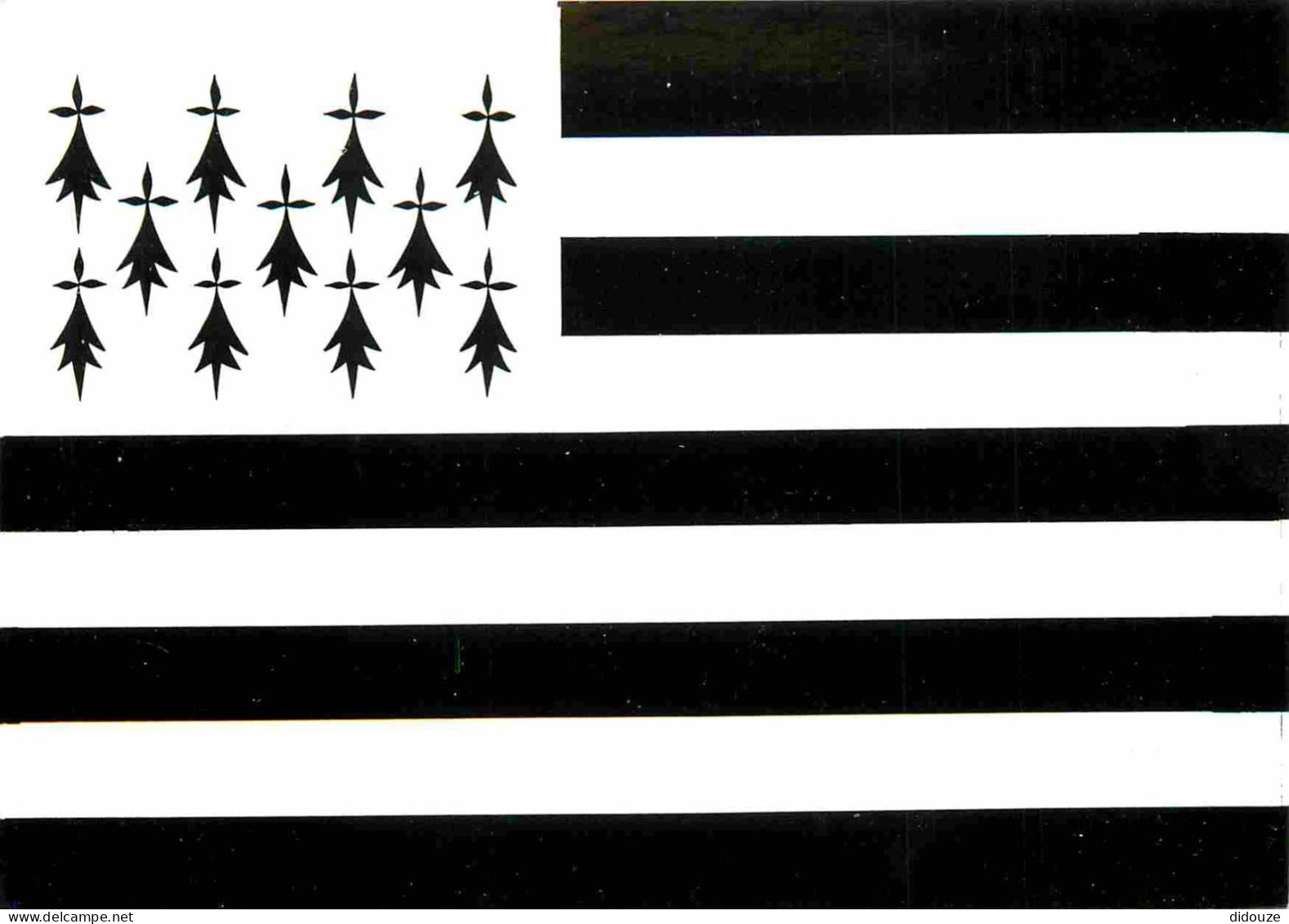 Régions - Bretagne - Drapeau Breton - CPM - Voir Scans Recto-Verso - Bretagne