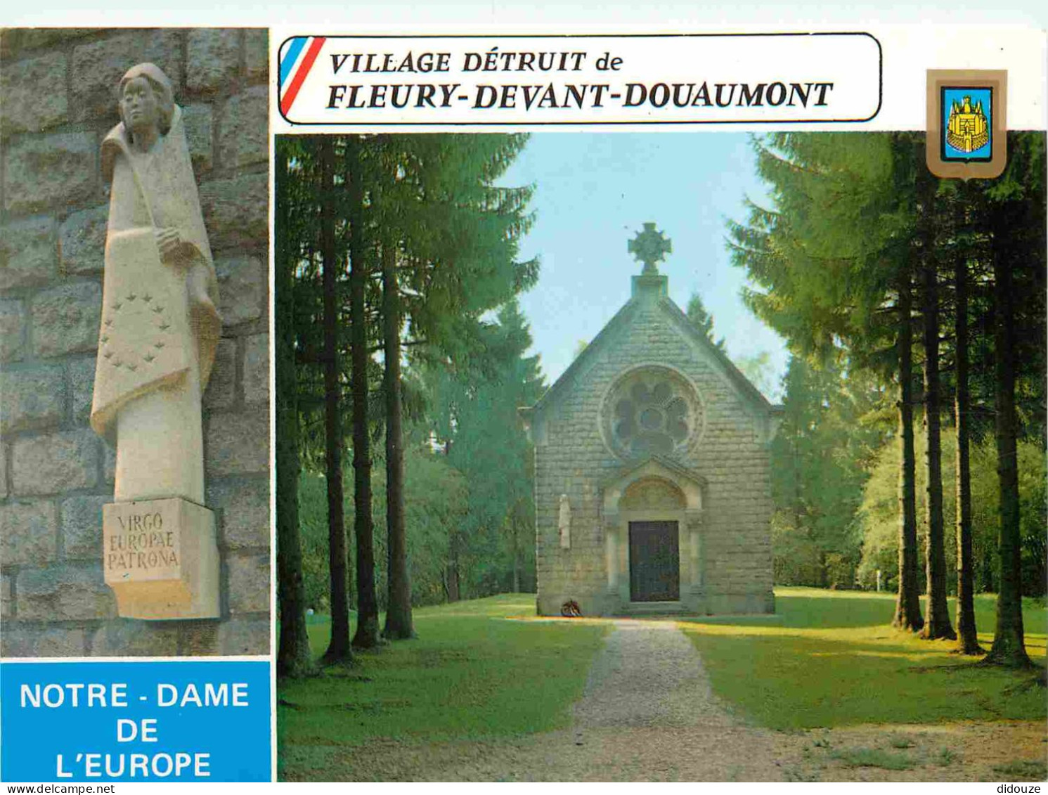 55 - Verdun - Village Détruit De Fleury Devant Douaumont - Multivues - Champs De Bataille De La Guerre 1914-1918 - CPM - - Verdun