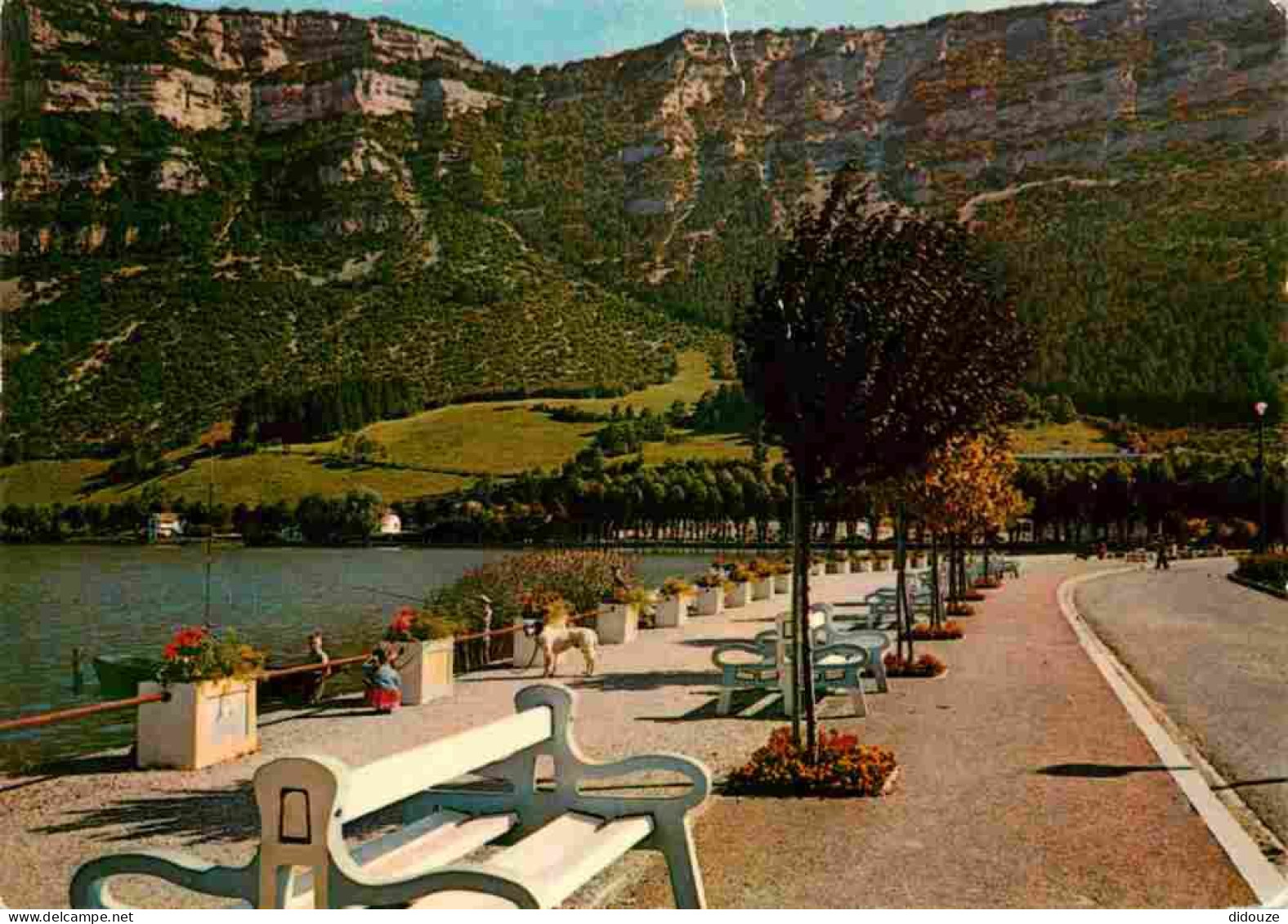 01 - Nantua - La Promenade Au Bord Du Lac - CPM - Etat Pli Visible - Voir Scans Recto-Verso - Nantua